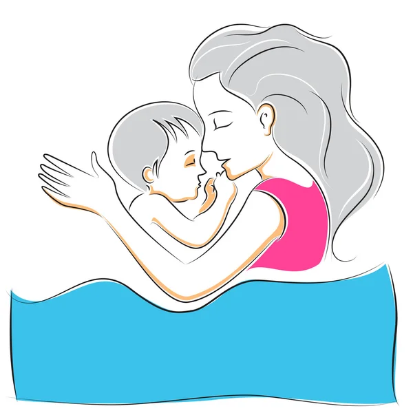 Mothers Day Backgroud — Stock Vector