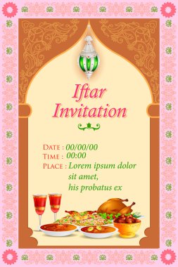 iftar partisi arka plan