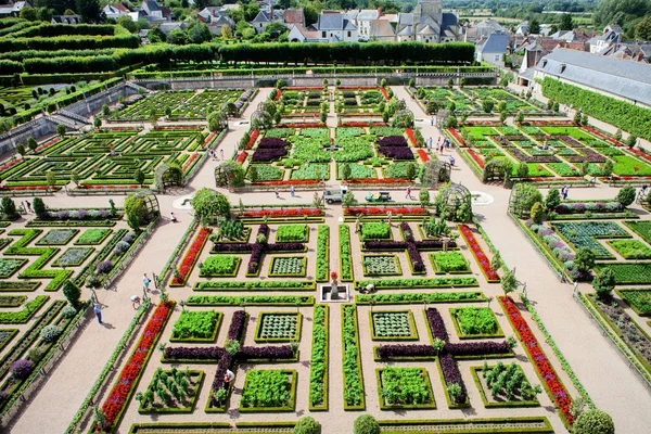 Villandry, Γαλλία-26 Αυγούστου 2015, το Chateau de Villandry είναι ένα CA — Φωτογραφία Αρχείου