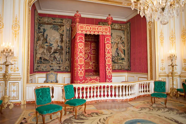 Chambord, Francie-28 srpen 2015: zámek de Chambord, královský m — Stock fotografie