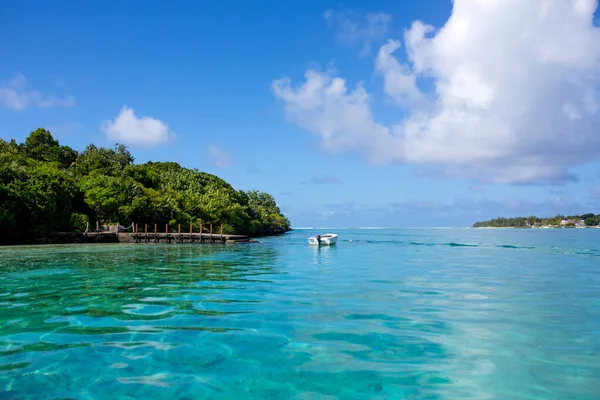 Hermoso Increíble Fondo Naturaleza Mar Sol Azul Tropical Resort Vacaciones — Foto de Stock