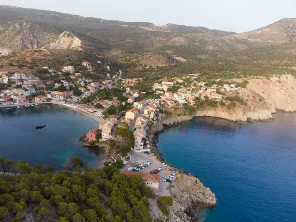 Yukarıdan Güzel Yunan Adaları Manzarası — Stok fotoğraf