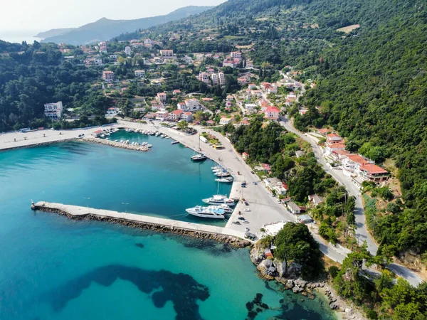 Schöne Aussicht Auf Die Griechischen Inseln Von Oben — Stockfoto