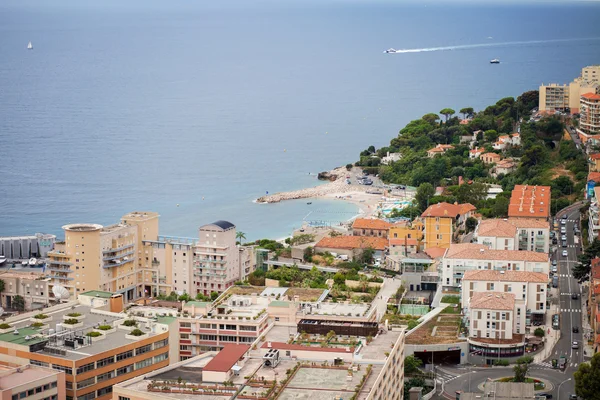 Monaco Montecarlo principality aerial view cityscape — Stockfoto