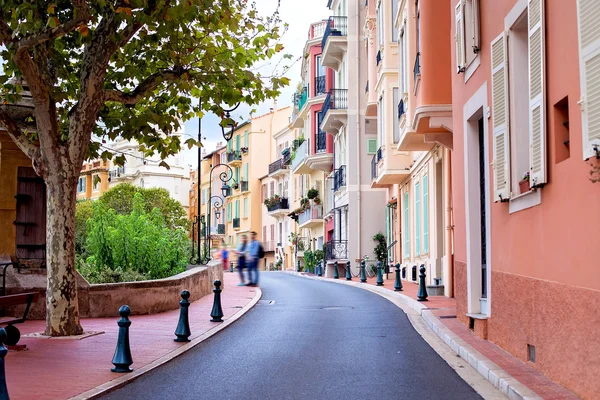 モナコ モナコ モンテ Carlo の村の通り — ストック写真