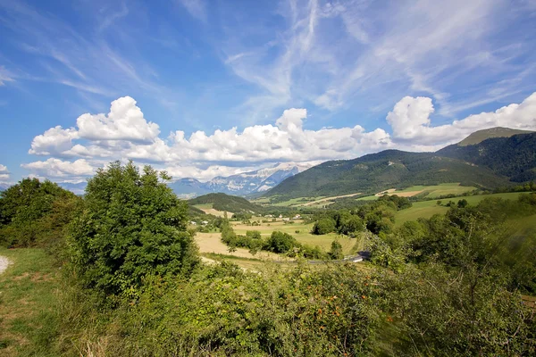 Belo verão paisagem alpina — Fotografia de Stock