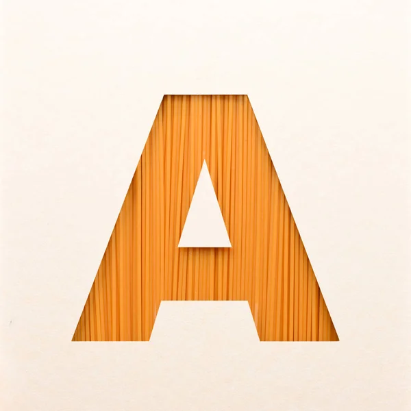 Schriftdesign Abstrakte Schrift Mit Holzstruktur Realistische Holztypografie — Stockfoto