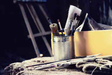 Sanatçı Studio yağlı boya fırçaları
