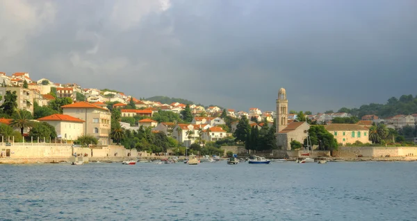 Harbour in Coastal City — Stock Photo, Image