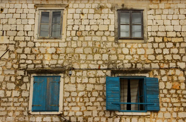 Typische stenen huis van Kroatische eilanden — Stockfoto
