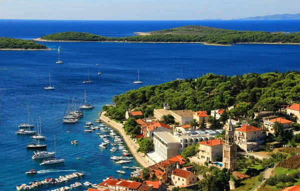 View of Coastal Historical City — Stock Photo, Image