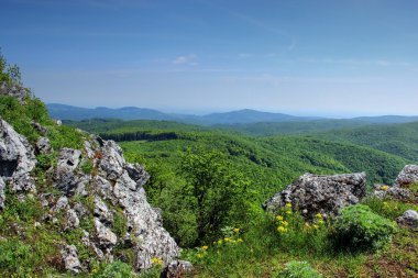 Dağ aralığının etmek görünüm
