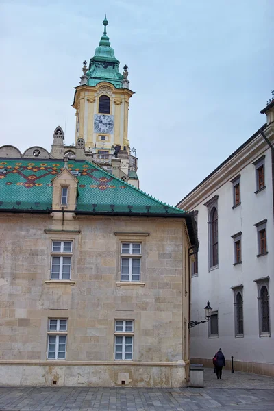 Torre de la Iglesia de Ciudad Vieja —  Fotos de Stock