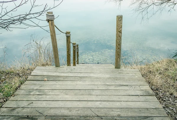 Scale in legno — Foto Stock