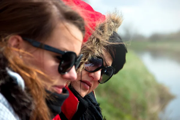 Two Women Friends — Stock Photo, Image