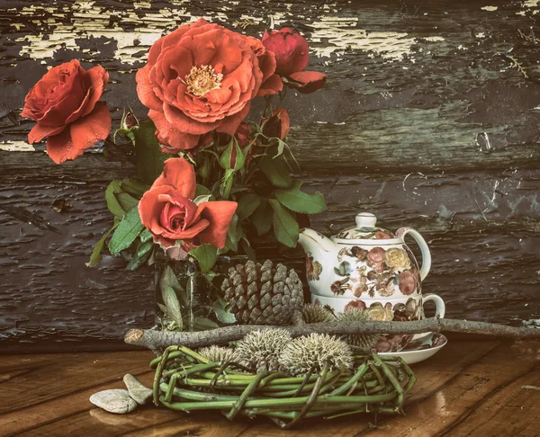 Vintage nature morte — Photo