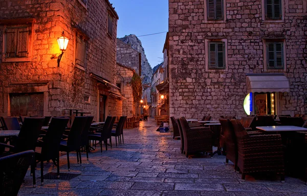 Strade della Città Vecchia al mattino — Foto Stock