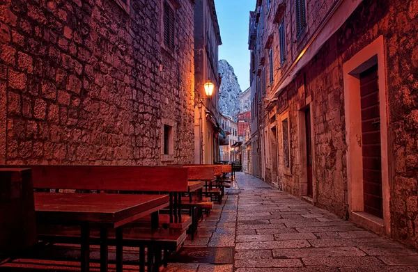 Strade della Città Vecchia al mattino — Foto Stock