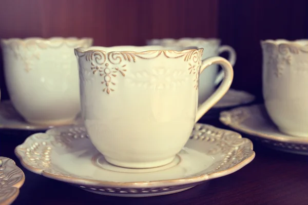 Tazas de té y café — Foto de Stock