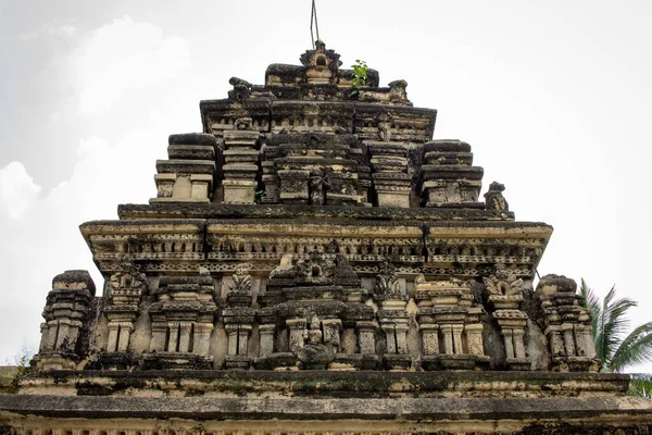 Beautiful Ancient Temple Towers Avani Karnataka India — Stock Photo, Image