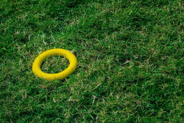 Pierścień Używany Grze Tennikoit Zwany Także Tenisem Pierścieniowym Zabawa Rekreacja — Zdjęcie stockowe