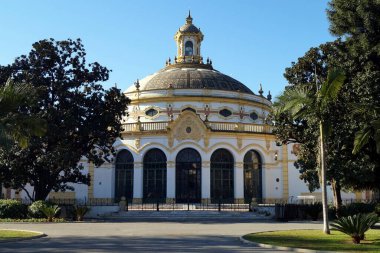 Lope de Vega Tiyatrosu, Barok Revival Tiyatrosu 1929, Seville, İspanya - 5 Ocak 2019 İbero-Amerikan Sergisi için inşa edildi.