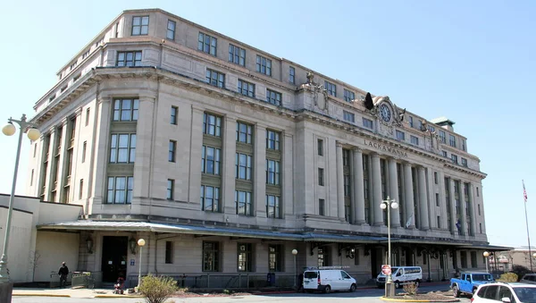 Edificio Histórico Estilo Renacentista Francés Delaware Lackawanna Western Railroad Station — Foto de Stock