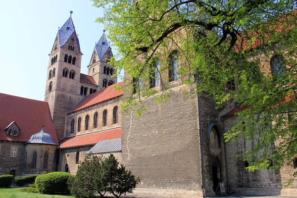 Церква Богоматері Liebfrauenkirche Побудована Романському Стилі Вид Збоку Висота Півдня — стокове фото