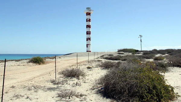 Latarnia Morska Plaży Punta Arena Ventana Bcs Meksyk Maja 2021 — Zdjęcie stockowe