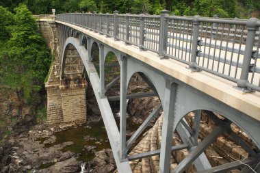 Croton Gorge Parkı, Croton-on-Hudson, New York, ABD - 22 Mayıs 2021