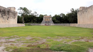 Grand Ballcourt, northward view, Chichen-Itza, Yucatan, Mexico - September 30, 2020