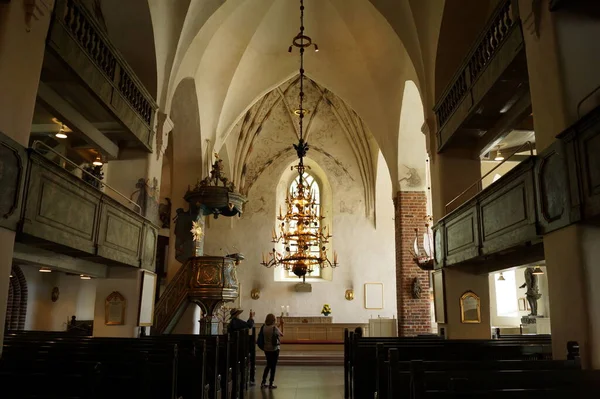 Porvoo Cathedral Site Opening First Diet Finland March 1809 Interior — Fotografia de Stock
