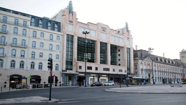 Once Lisbons Major Cinema Theatre Teatro Eden Built 1931 Art — Stock Photo, Image