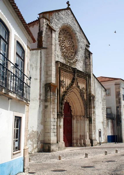 Igreja Graça Construída Entre Séculos Xiv Estilo Gótico Portal Principal — Fotografia de Stock