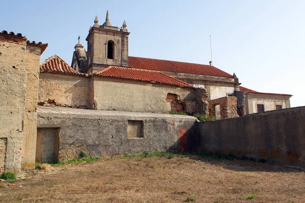 Monasterio Medieval Abandonado Paisaje Árido Desierto Iglesia Barroca Del Siglo —  Fotos de Stock