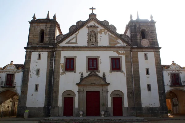 Yüzyıl Barok Kilisesi Nossa Senhora Cabo Cabo Espichel Portekiz Temmuz — Stok fotoğraf
