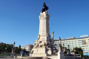 Sebastiao Jose de Carvalho e Melo Anıtı, 1. Pombal Markisi ve 1. Oeiras Kontu, devlet adamı, 18. yüzyılın diplomat ve liberal reformcusu, Lizbon, Portekiz - 12 Temmuz 2021