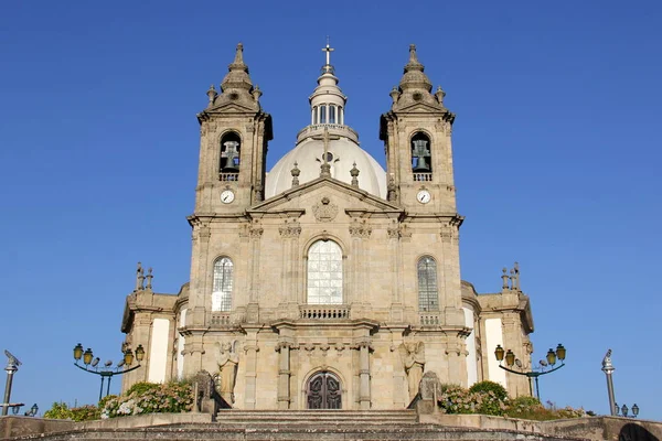 Santuário Nossa Senhora Sameiro Basílica Neoclássica Numa Colina Com Vista — Fotografia de Stock