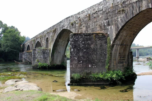 Ponte Prozelo Também Conhecida Como Ponte Porto Construída Século Xiv — Fotografia de Stock