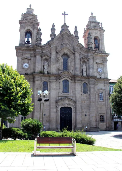 コングレガドス教会修道院 18世紀バロック様式の大聖堂 ブラガ ポルトガル 2021年7月18日 — ストック写真