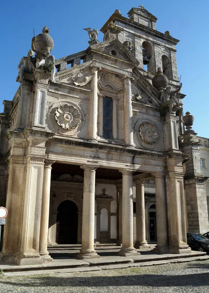 1511 Yılında Tamamlanan Nossa Senhora Graca Kilisesi Önemli Rönesans Dini — Stok fotoğraf