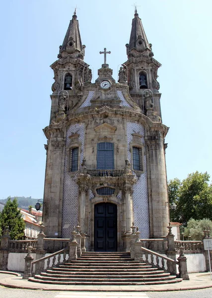 Iglesia Oratorio Nuestra Señora Consolación Los Santos Pasos Guimaraes Portugal —  Fotos de Stock