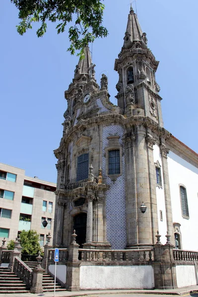 Iglesia Oratorio Nuestra Señora Consolación Los Santos Pasos Guimaraes Portugal —  Fotos de Stock