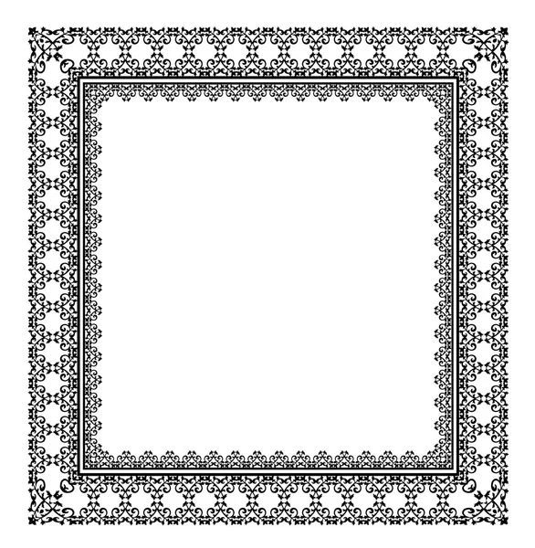 zarif siyah çerçeve