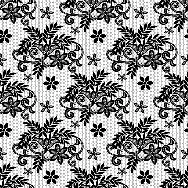 Motif de dentelle florale — Image vectorielle