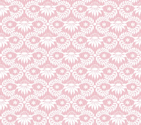 Motif de dentelle florale — Image vectorielle