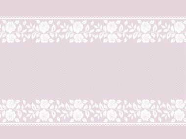 dantel kenar üzerinde pembe