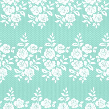 Çiçeksel dantel deseni