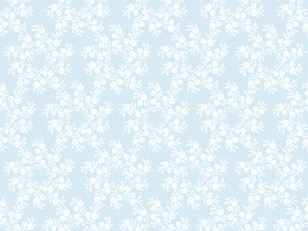 Motif de dentelle florale — Image vectorielle