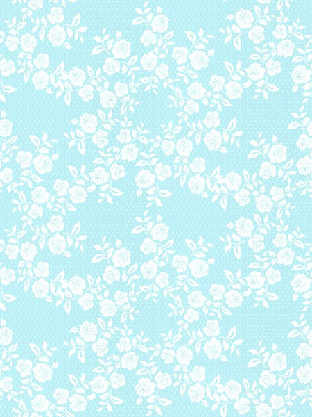 Motif de dentelle florale — Image vectorielle